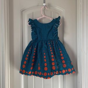 Little Girls African Print Dress